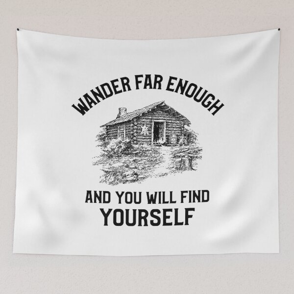 Item preview, Wander Far Enough And You Will Find Yourself Outdoor Weekend designed and sold by OldCamp.