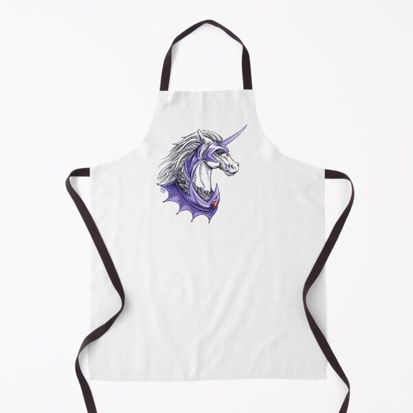 Item preview, Unicorn of Grim Battle Fantasy Artwork designed and sold by stephsmith.