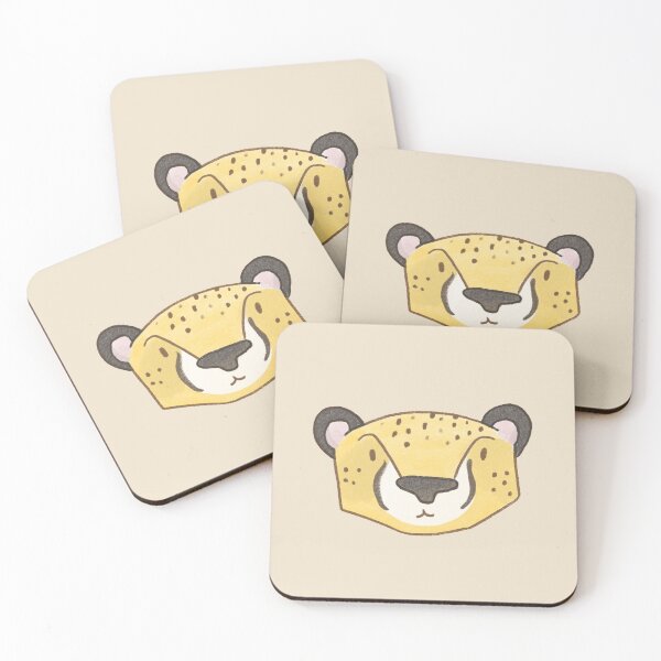 Item preview, Stylized Cheetah Face Drawing designed and sold by bassoongirl123.