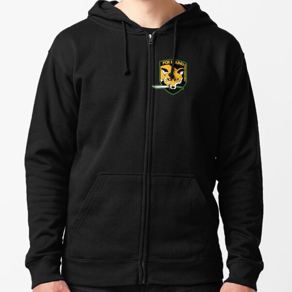 Metal Gear Solid - Fox Hound Emblem Zipped Hoodie