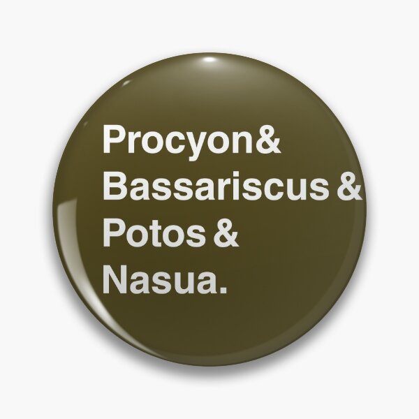 Item preview, Puros Procionidos designed and sold by Procyonidae Creative.