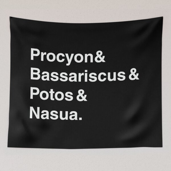Item preview, Puros Procionidos designed and sold by Procyonidae Creative.
