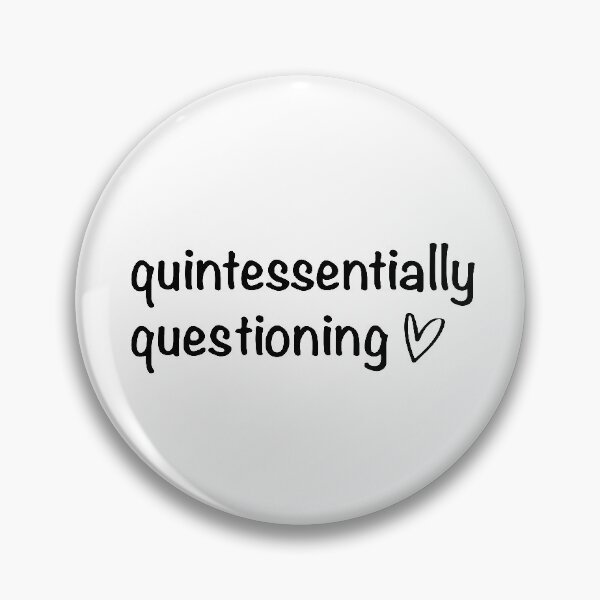 Item preview, Quintessentially Questioning designed and sold by MadebyJenni.