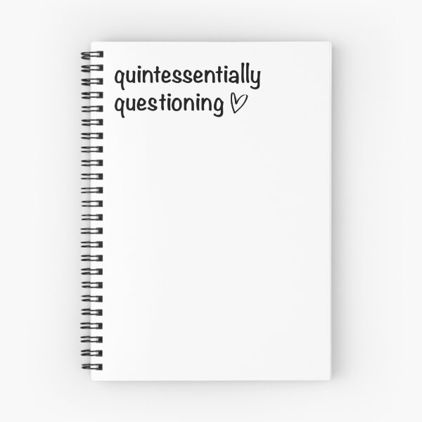 Item preview, Quintessentially Questioning designed and sold by MadebyJenni.