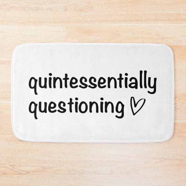 Item preview, Quintessentially Questioning designed and sold by MadebyJenni.
