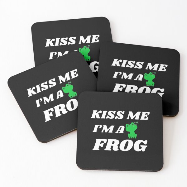 Item preview, Kiss Me I'm A Frog designed and sold by RiseandShineTee.