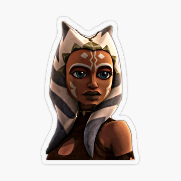 "Clone Wars Ahsoka" Sticker by lotrfan Redbubble