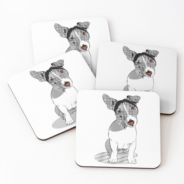Item preview, Jack Russell Tartan designed and sold by CoDa-Illustr.