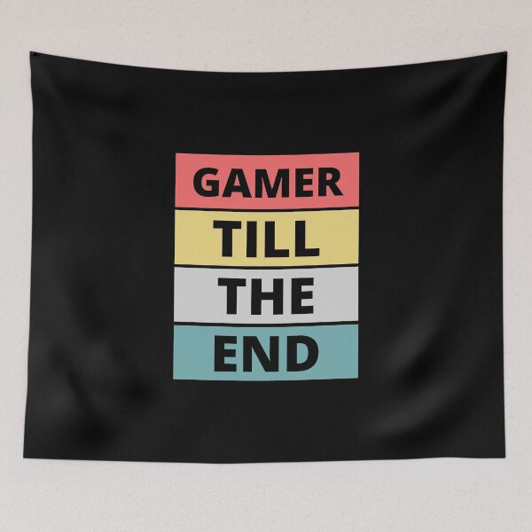 Item preview, Gamer Till The End designed and sold by megahamdesigns.