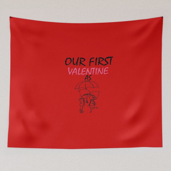 Item preview, Our first Valentine's Day As Mrs And Mr, Happy Valentine's Day Gift For 2021 designed and sold by OnlyPrint20.