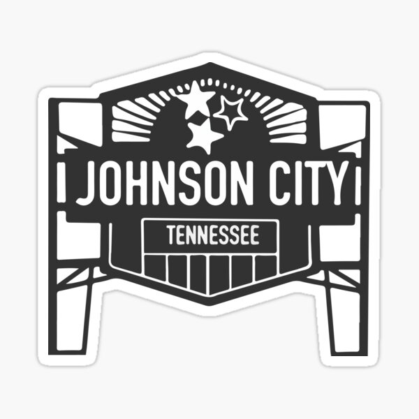 Johnson City, TN Sticker