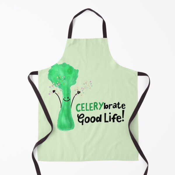 Item preview, CELERYbrate Good Life - Punny Garden designed and sold by PunnyGarden.