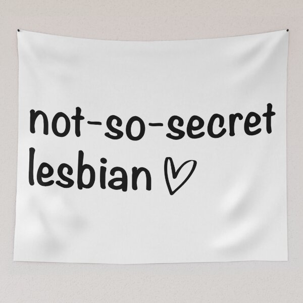 Item preview, Secret Lesbian designed and sold by MadebyJenni.