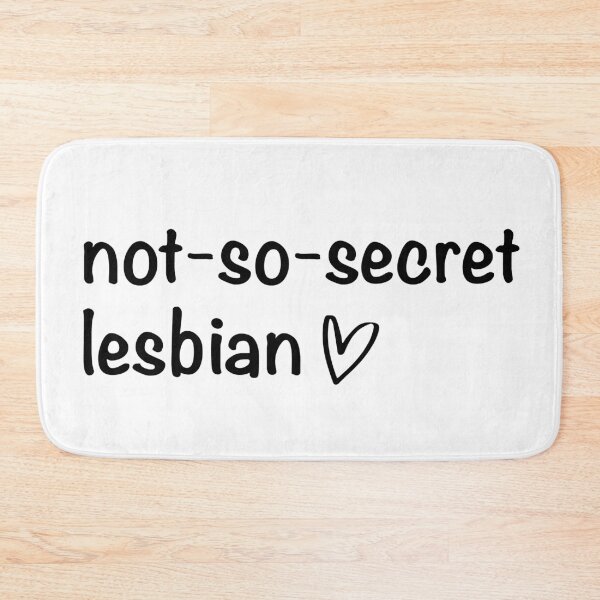 Item preview, Secret Lesbian designed and sold by MadebyJenni.