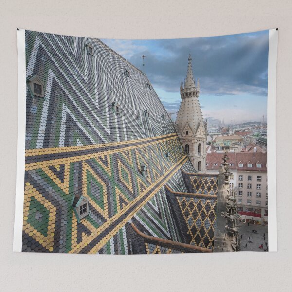 Item preview, St. Stephen's Cathedral in Vienna, Austria from the top designed and sold by mitzobs.