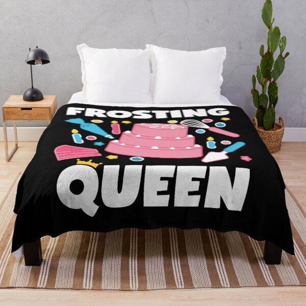 Item preview, Funny Frosting Queen Cake Decorating graphic designed and sold by jakehughes2015.