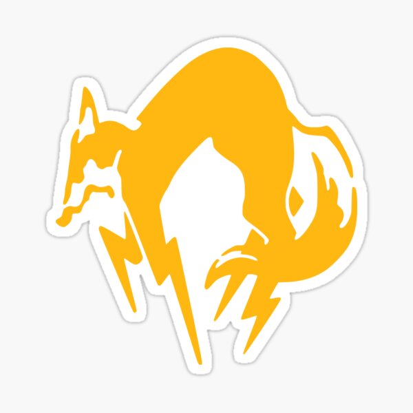 Metal Gear Solid - FOX Logo Sticker