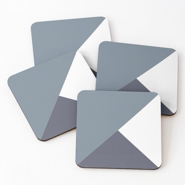 Item preview, Tricolor Silver Gray Dark Blue And White designed and sold by Mushrankhan.