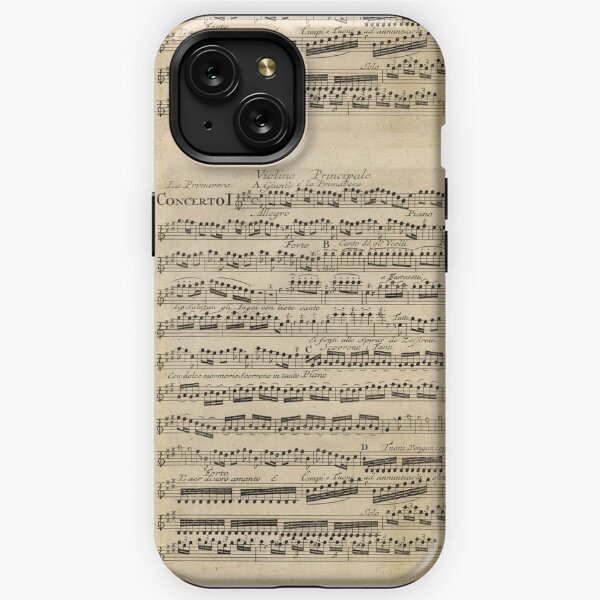 Classical music fingerprint iPhone Wallet Case by HBfunshirts