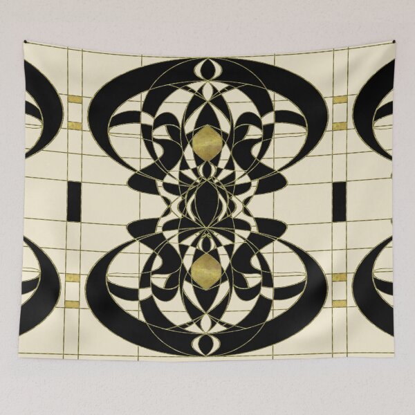 Item preview, Ornamental Artdeco Vintage Belle Epoque Pattern - Burlesque designed and sold by Xarah.