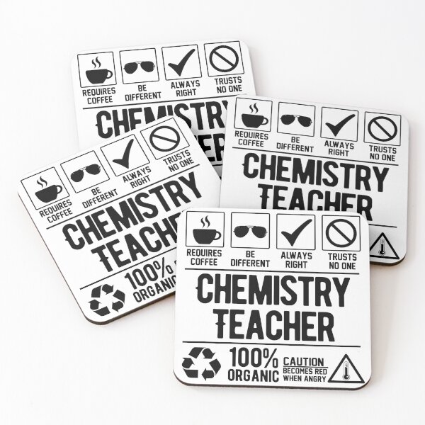Item preview, Chemistry Teacher designed and sold by Graficof.