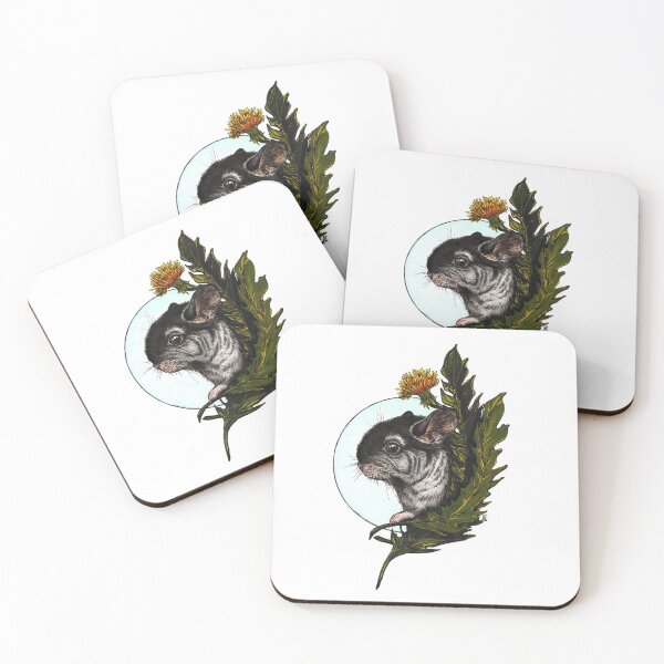 Item preview, Chinchilla with dandelion  designed and sold by camarocaro.