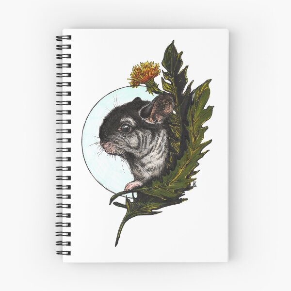 Item preview, Chinchilla with dandelion  designed and sold by camarocaro.