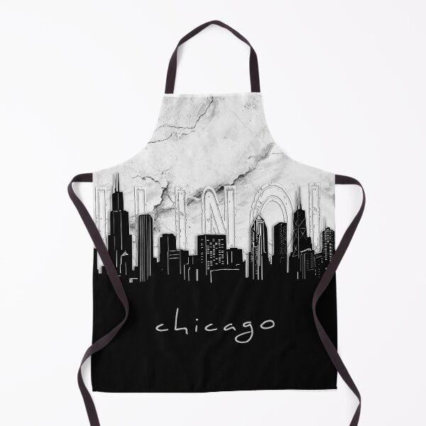 Item preview, chicago skyline marble designed and sold by BekimART2.