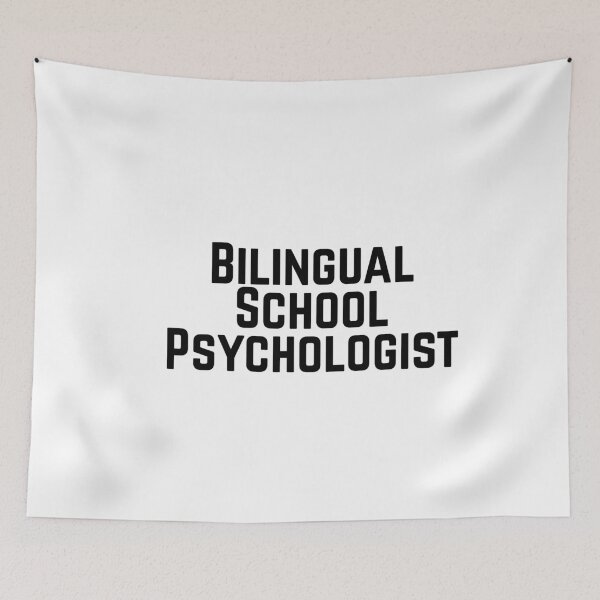 Item preview, Bilingual School Psychologist  designed and sold by EvyStickersx.