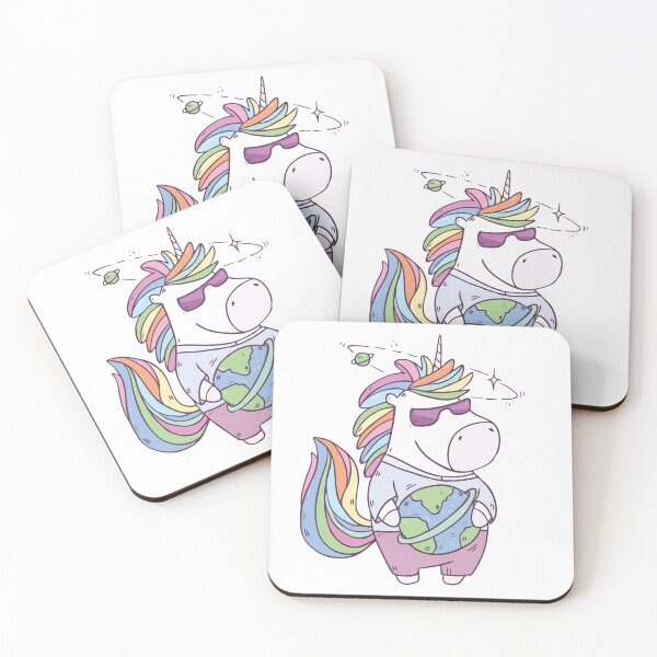 Item preview, Unicorn Rainbow Art designed and sold by zanbo.