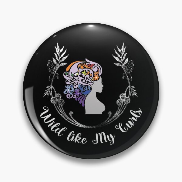 Item preview, Wild Like My Curls designed and sold by PrintBrint.