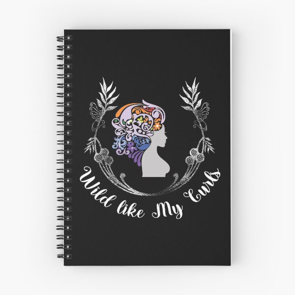 Item preview, Wild Like My Curls designed and sold by PrintBrint.