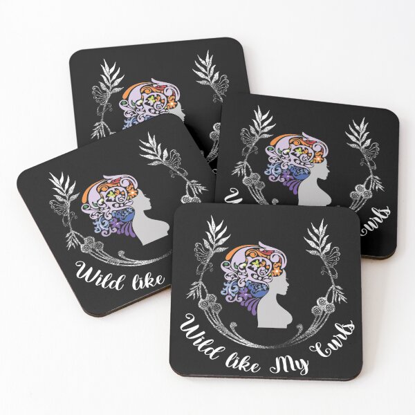 Item preview, Wild Like My Curls designed and sold by PrintBrint.
