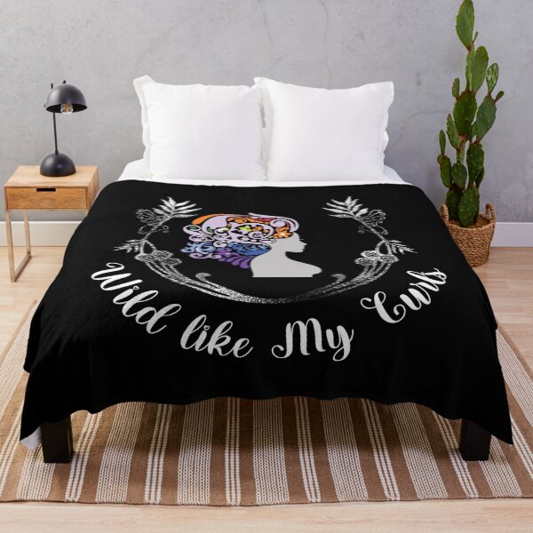 Item preview, Wild Like My Curls designed and sold by PrintBrint.