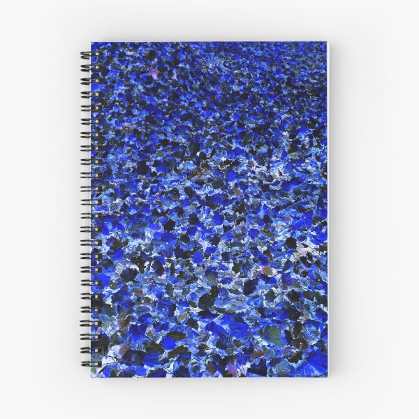 Item preview, Carpet of leaves blue abstract designed and sold by paulboizot.