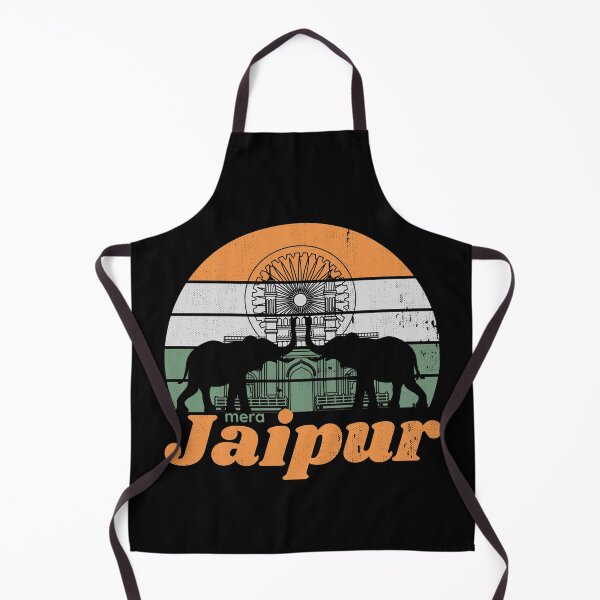 Item preview, Jaipur India Flag Design designed and sold by Nostalgic-India.