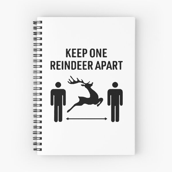 Item preview, Keep One Reindeer Apart designed and sold by Funny Tee.