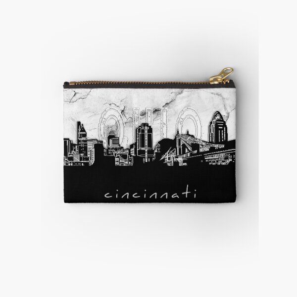 Item preview, cincinnati skyline marble designed and sold by BekimART2.