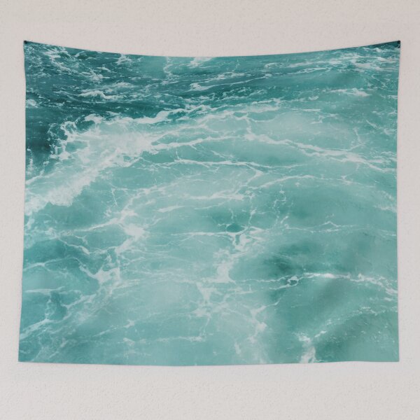 Item preview, Blue Ocean Waves designed and sold by StickersMaker4U.