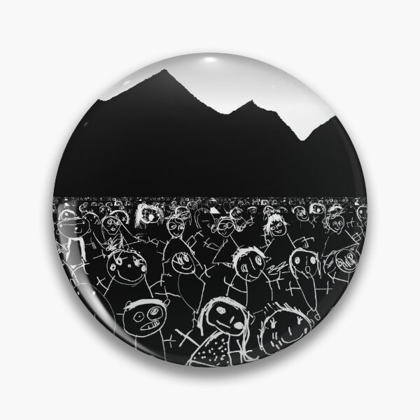 Item preview, Kids Art Crowd Black designed and sold by Quooki.