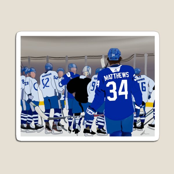 Toronto Maple Leafs Auston Matthews Fridge Magnet Size 2.5" x 3.7" 