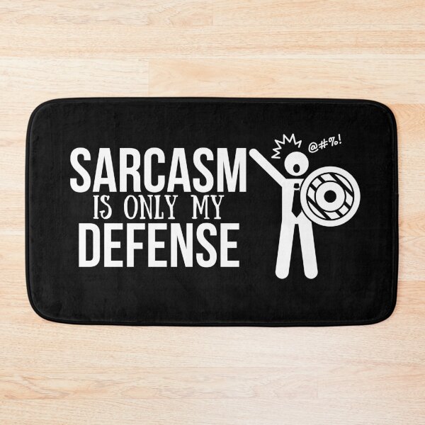 Item preview, Sarcasm Is My Only Defense designed and sold by AutumnVibeShop.