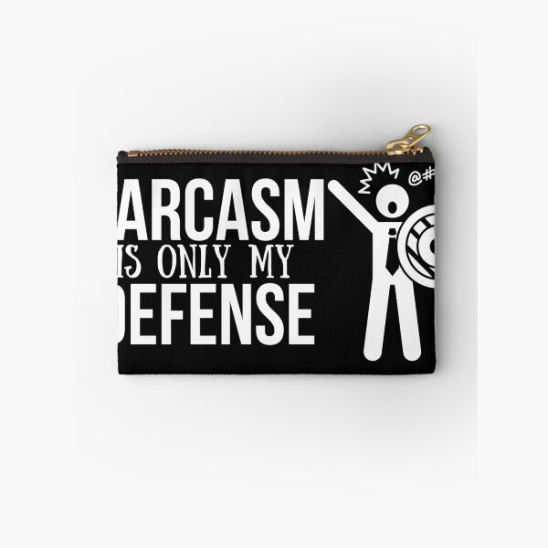 Item preview, Sarcasm Is My Only Defense designed and sold by AutumnVibeShop.