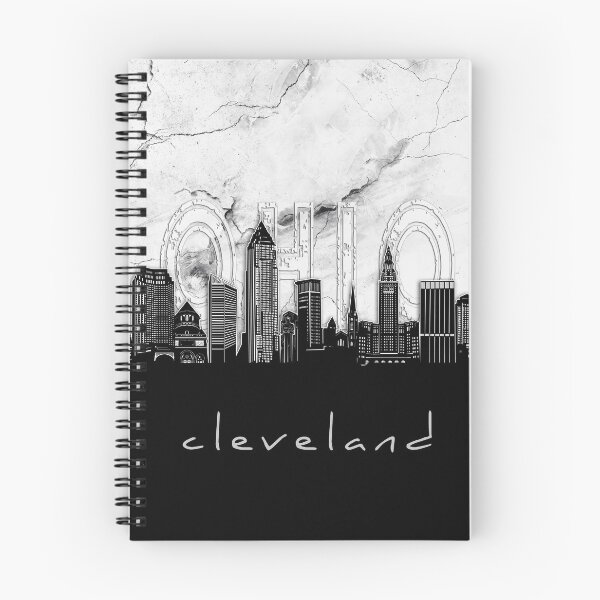 Item preview, cleveland skyline marble designed and sold by BekimART2.