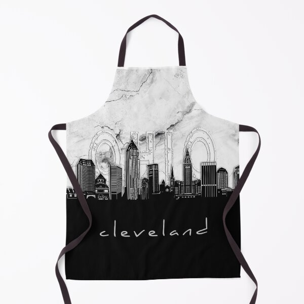 Item preview, cleveland skyline marble designed and sold by BekimART2.