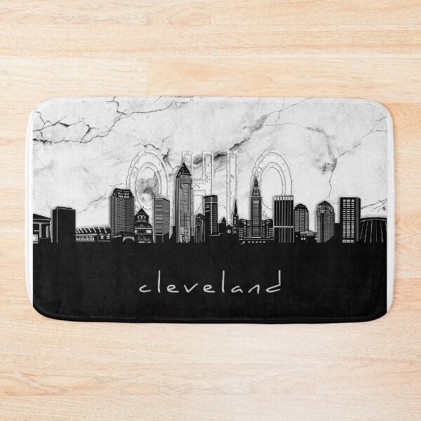 Item preview, cleveland skyline marble designed and sold by BekimART2.