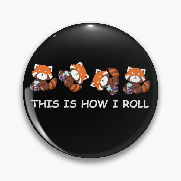 Item preview, Red Panda Bubble Tea Shirt Boba Tea Gift This Is How I Roll designed and sold by DSWShirts.