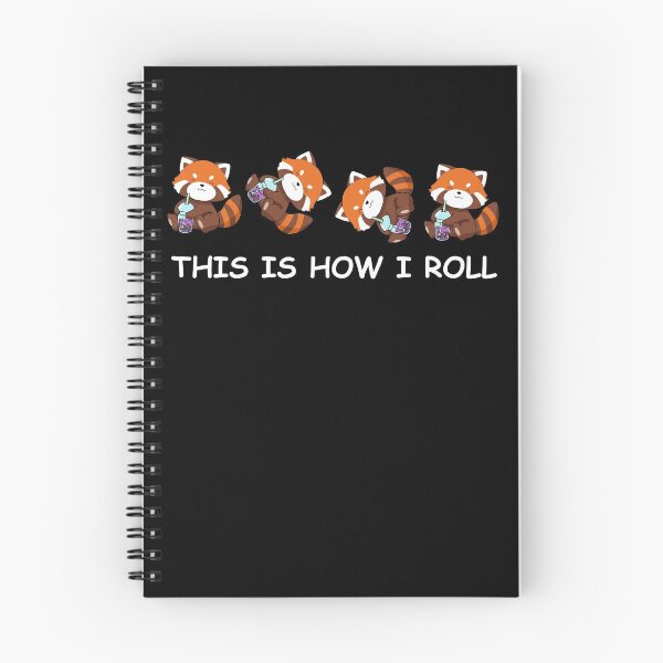 Item preview, Red Panda Bubble Tea Shirt Boba Tea Gift This Is How I Roll designed and sold by DSWShirts.