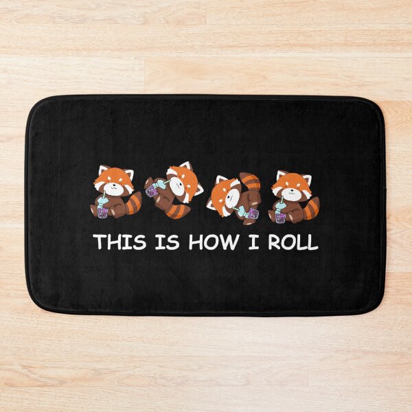 Item preview, Red Panda Bubble Tea Shirt Boba Tea Gift This Is How I Roll designed and sold by DSWShirts.