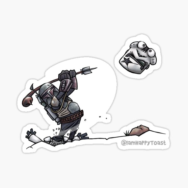 Bounty Hunter Golf Sticker